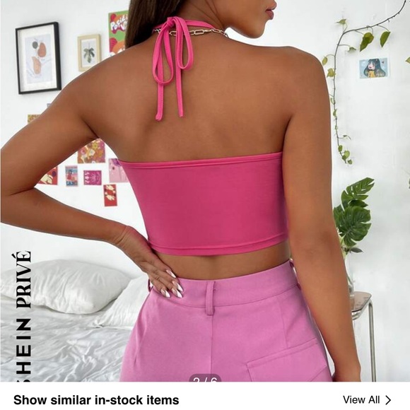 Shein Haulter Top - Picture 5 of 5